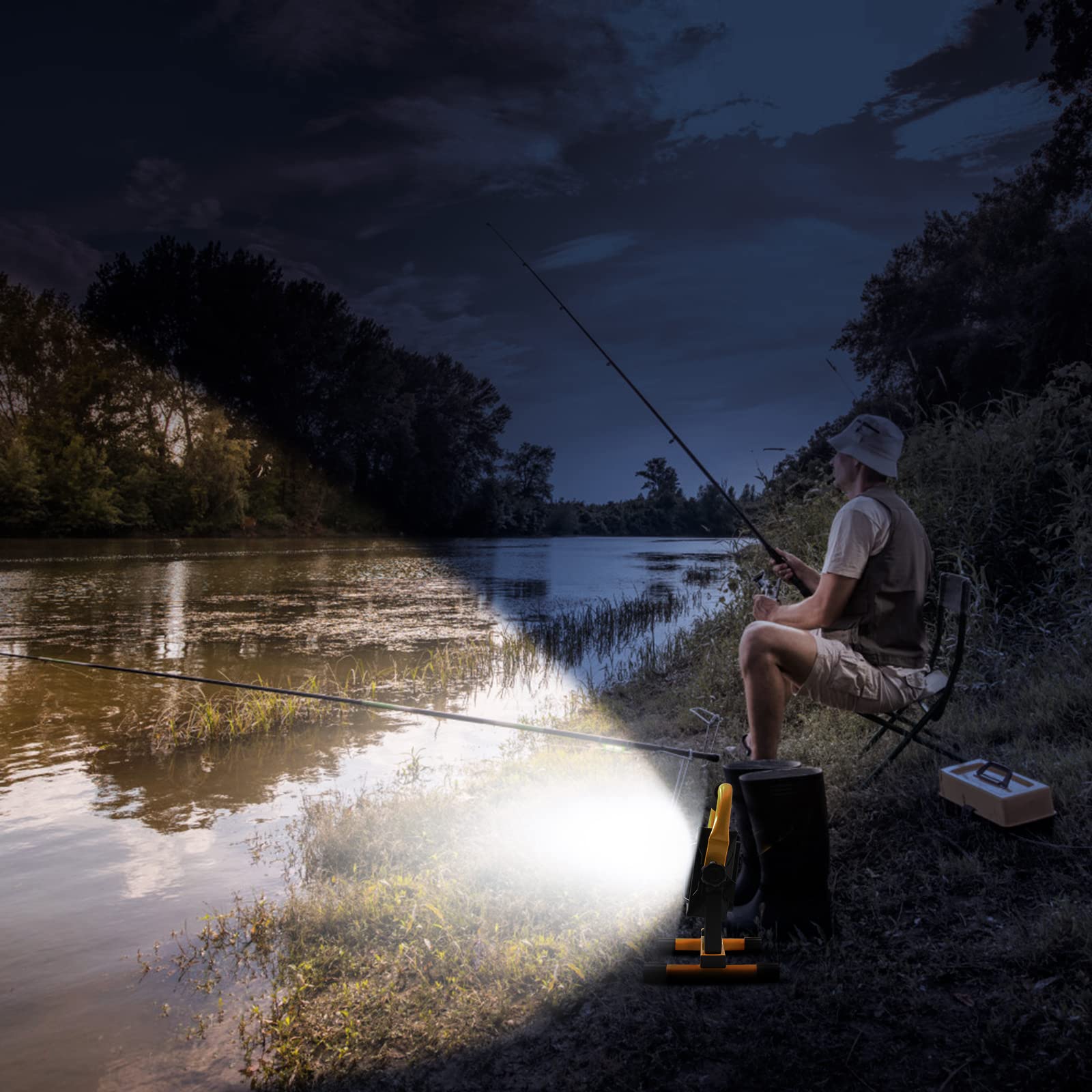 Tresda six-mode operation including SOS offers flexible on-site lighting