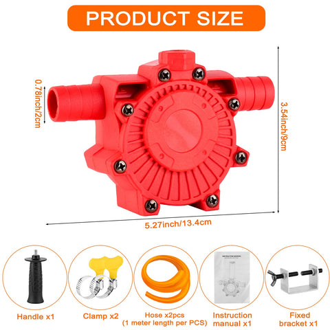 TRESSON drill pump with suction and discharge hose speeds drainage.