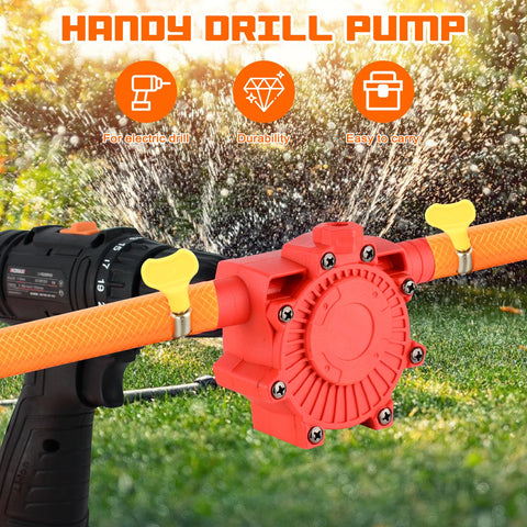 TRESSON easy to use drill attachment simplifies operation.