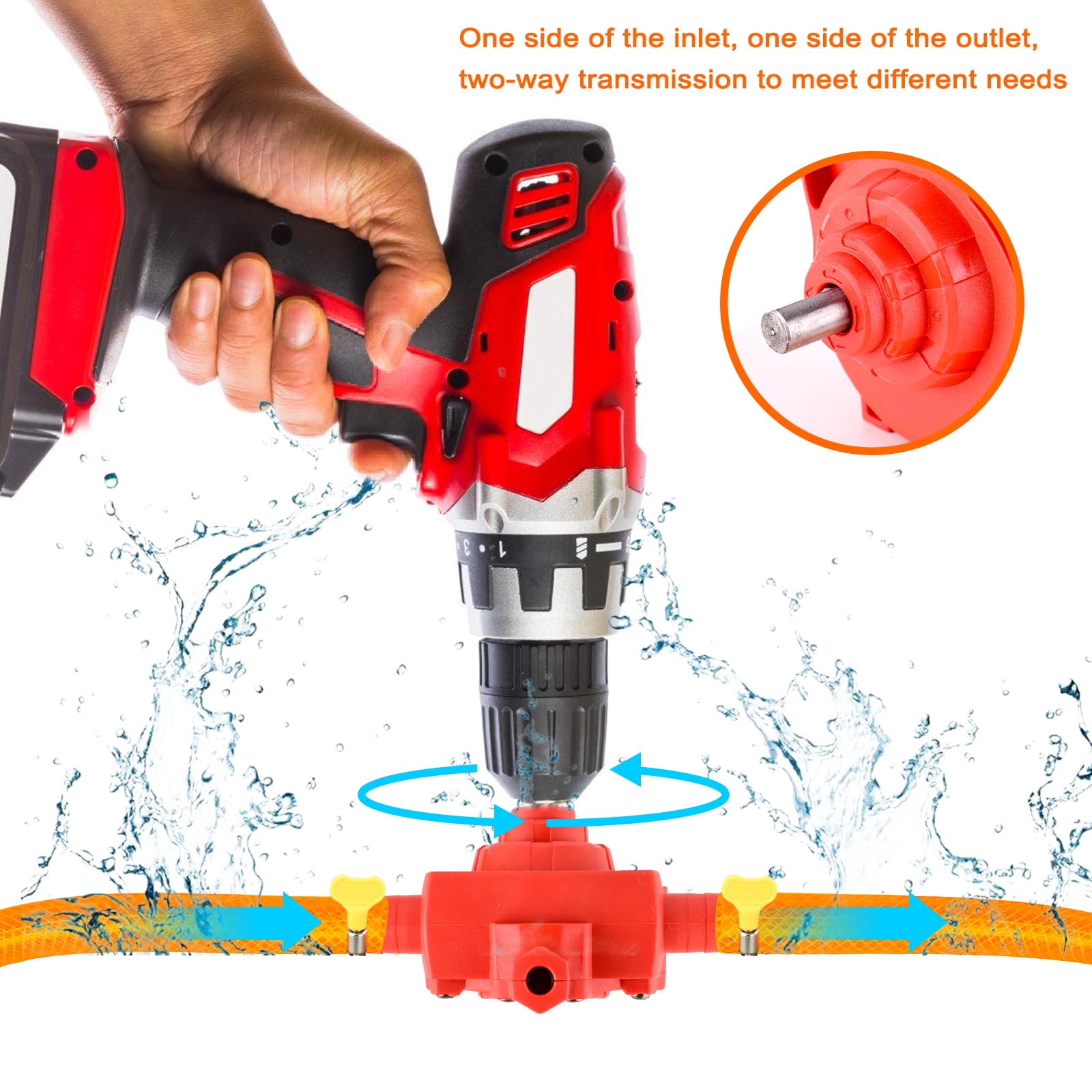 TRESSON wide application for sinks, pools, ponds, and more.