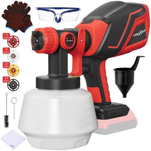 TREXEEN cordless sprayer with MWK M18 for efficient home renovations
