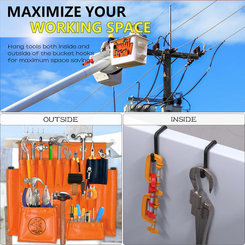Tricana tool board emphasizes high load capacity for rugged field use.