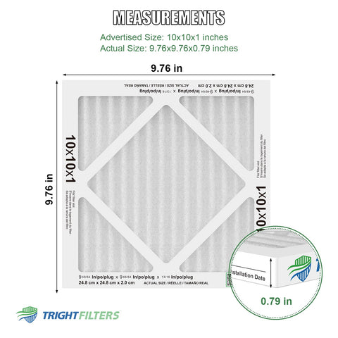 TRIGHTFILTERS durable cardboard frame supports filter integrity