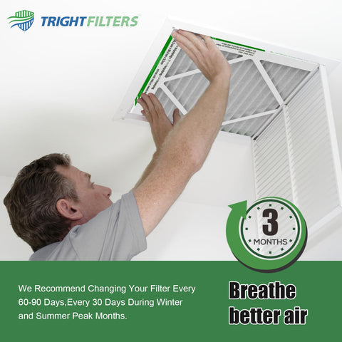 TRIGHTFILTERS easy installation view demonstrates quick replacement and simple maintenance.