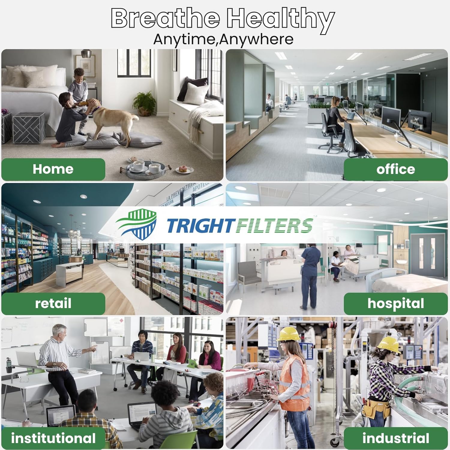 TRIGHTFILTERS compatibility for furnaces and air conditioners