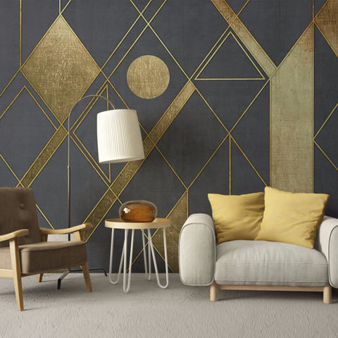 Trimold matte gold molding trim offers moisture resistance and easy maintenance.