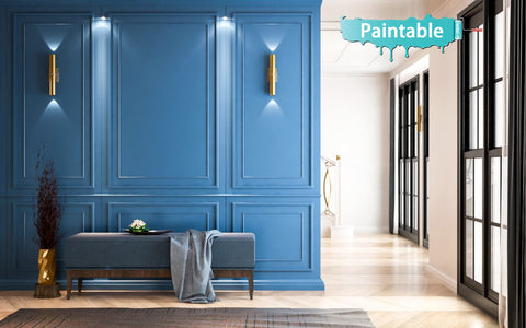 Trimold wall, door, or mirror installation suited for quick home updates.