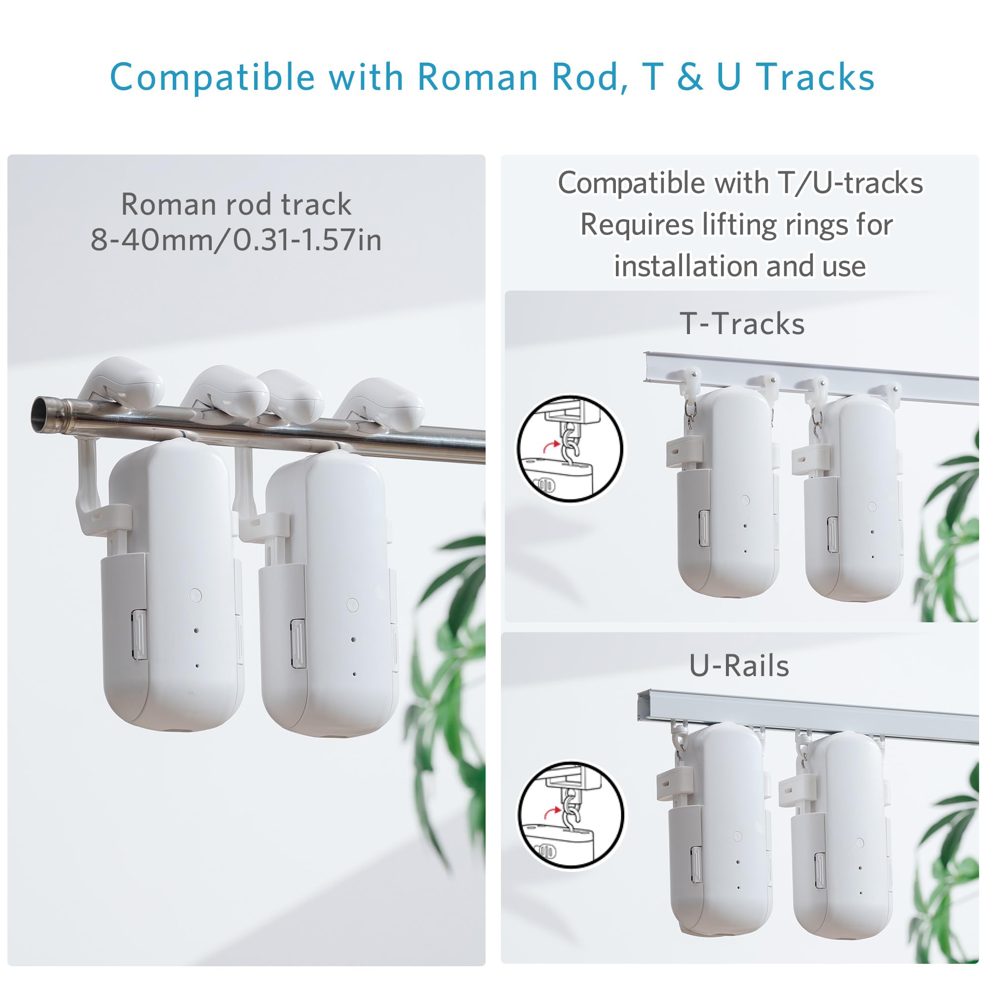 Tripvyantic curtain opener remote control for wireless curtain management from afar.