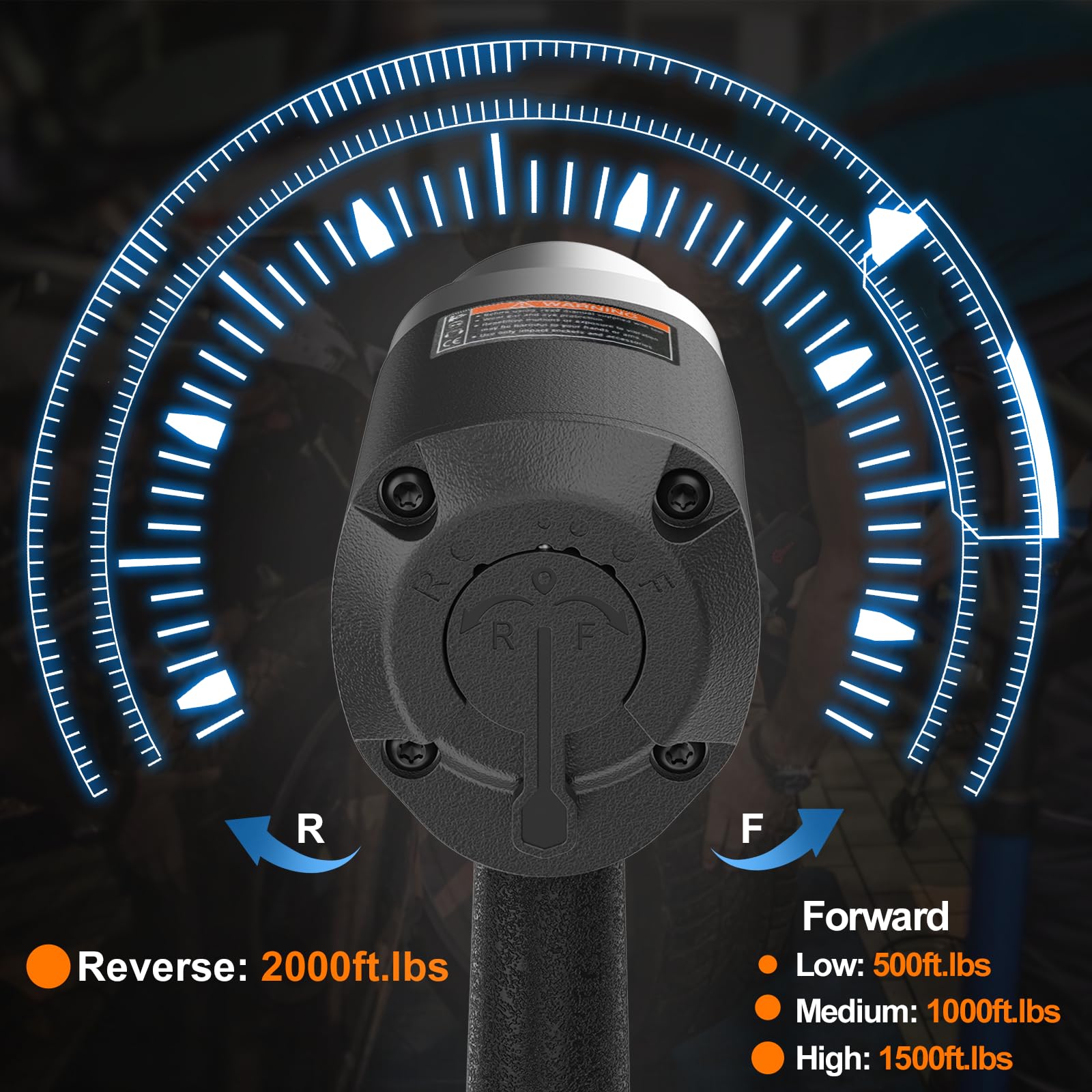 1/2-inch drive ensures broad socket compatibility for diverse tasks