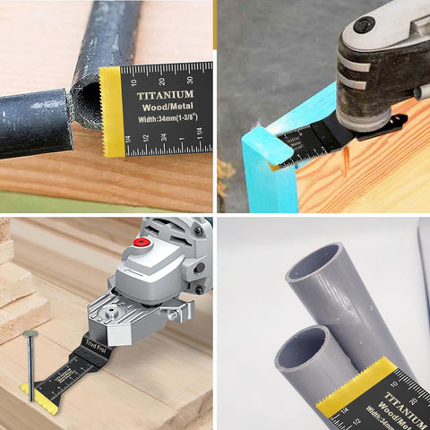 Trivd Frol blades cut metal, wood, and plastic in DIY projects.