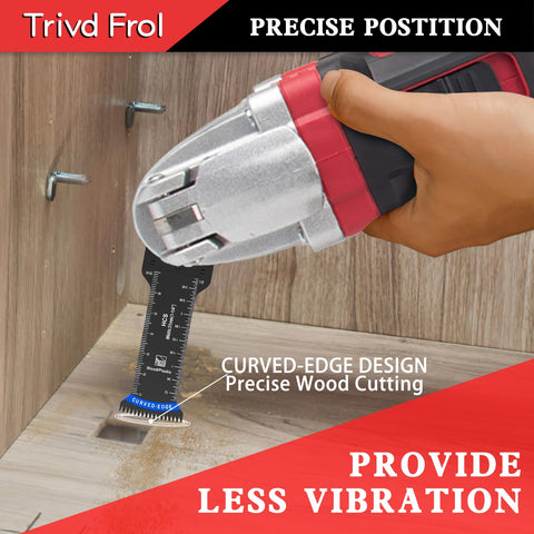 Trivd Frol wavy-tooth design speeds cuts with reduced tooth load.