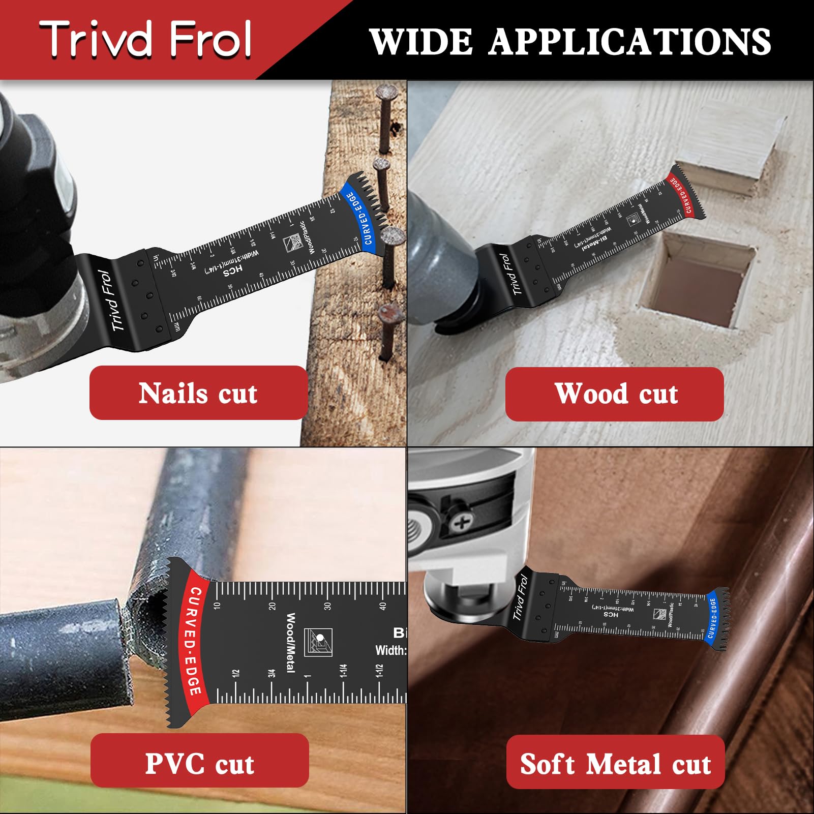 Trivd Frol extend reach for long, clean cuts in cabinetry.