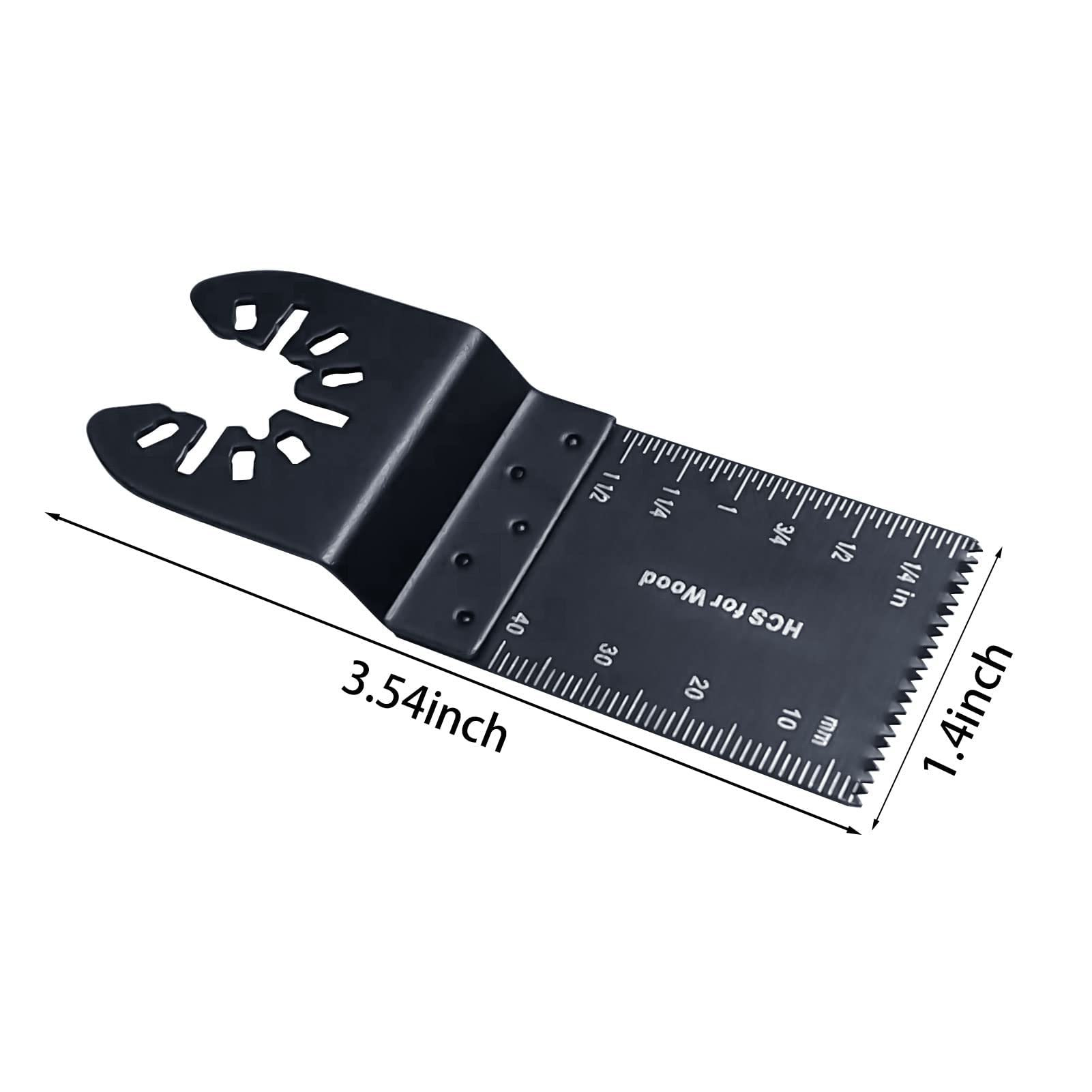 Trivd Frol oscillating blades cut plastics smoothly for precise finishes.