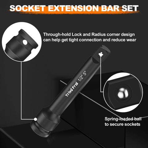 Trivd Frol 1/2-inch universal joint enables angle access