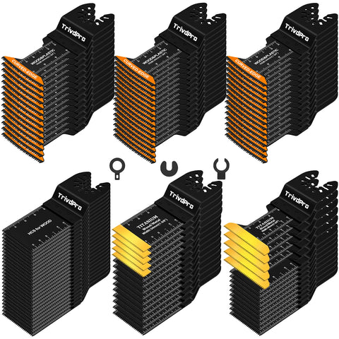 TrivdPro multitool blades kit contents for versatile projects