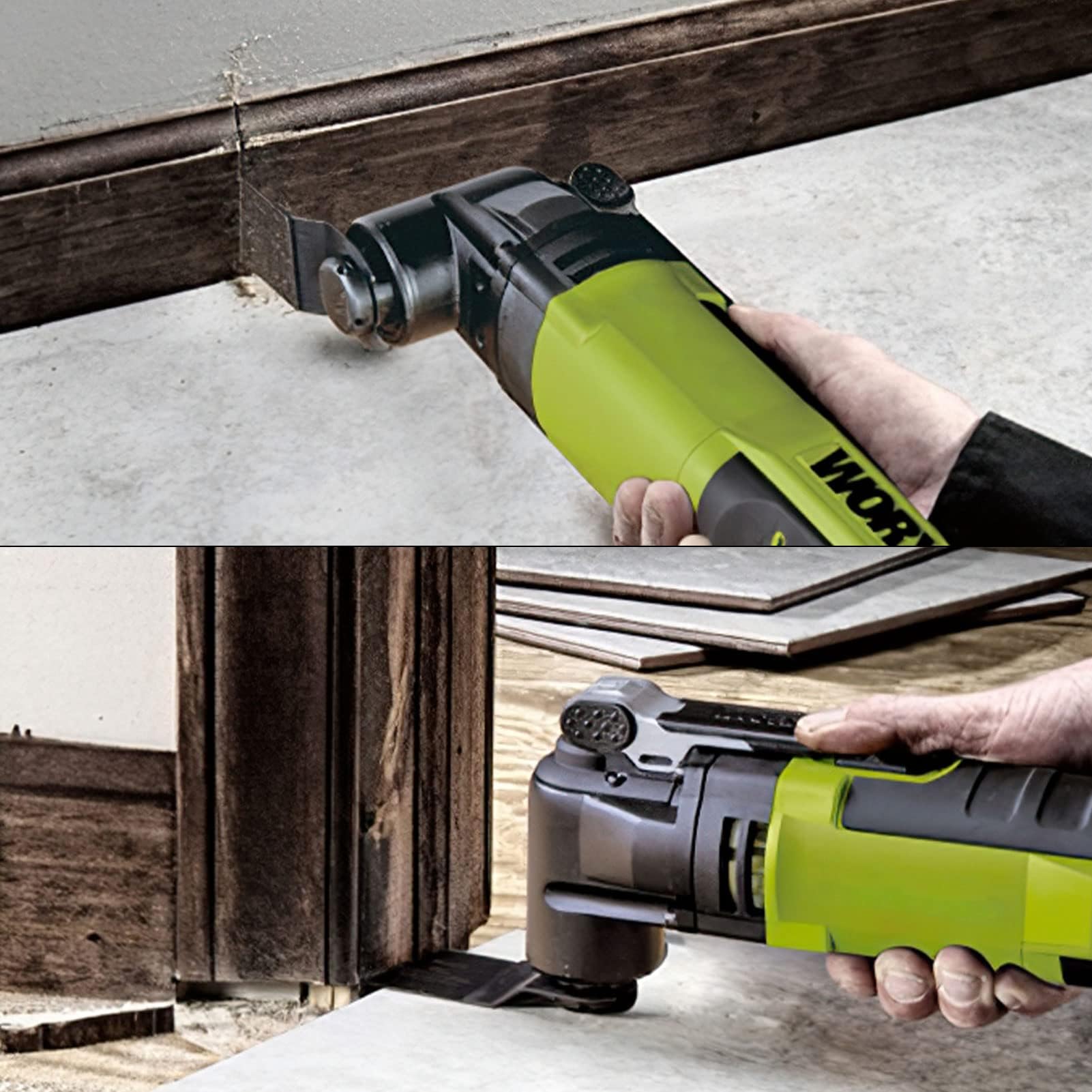 TrivdPro safety reminder: avoid hard metals to preserve blade life.