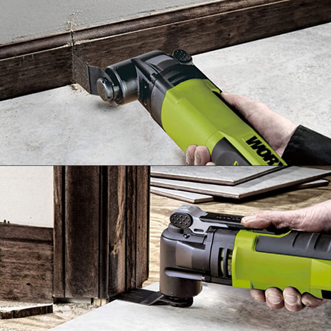 TrivdPro blades cut wood, soft metal, and plastic for versatile projects.