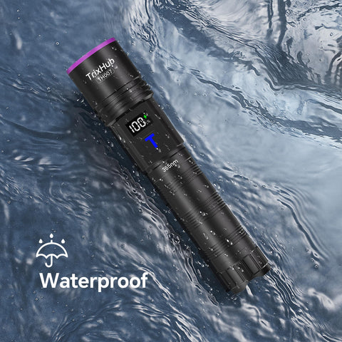 TrixHub 365nm light for rockhounding and mineral searches