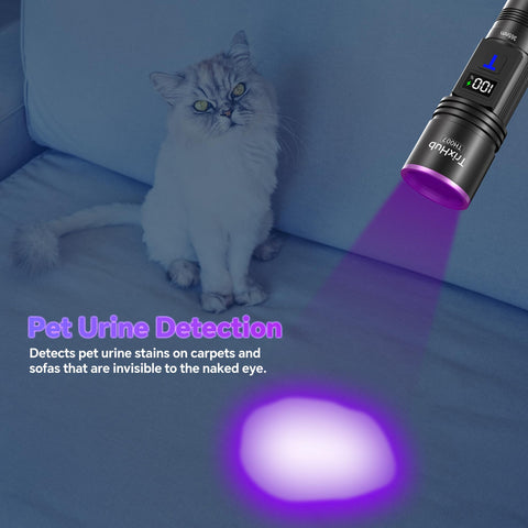 TrixHub UV flashlight waterproof seal for reliable performance in any weather