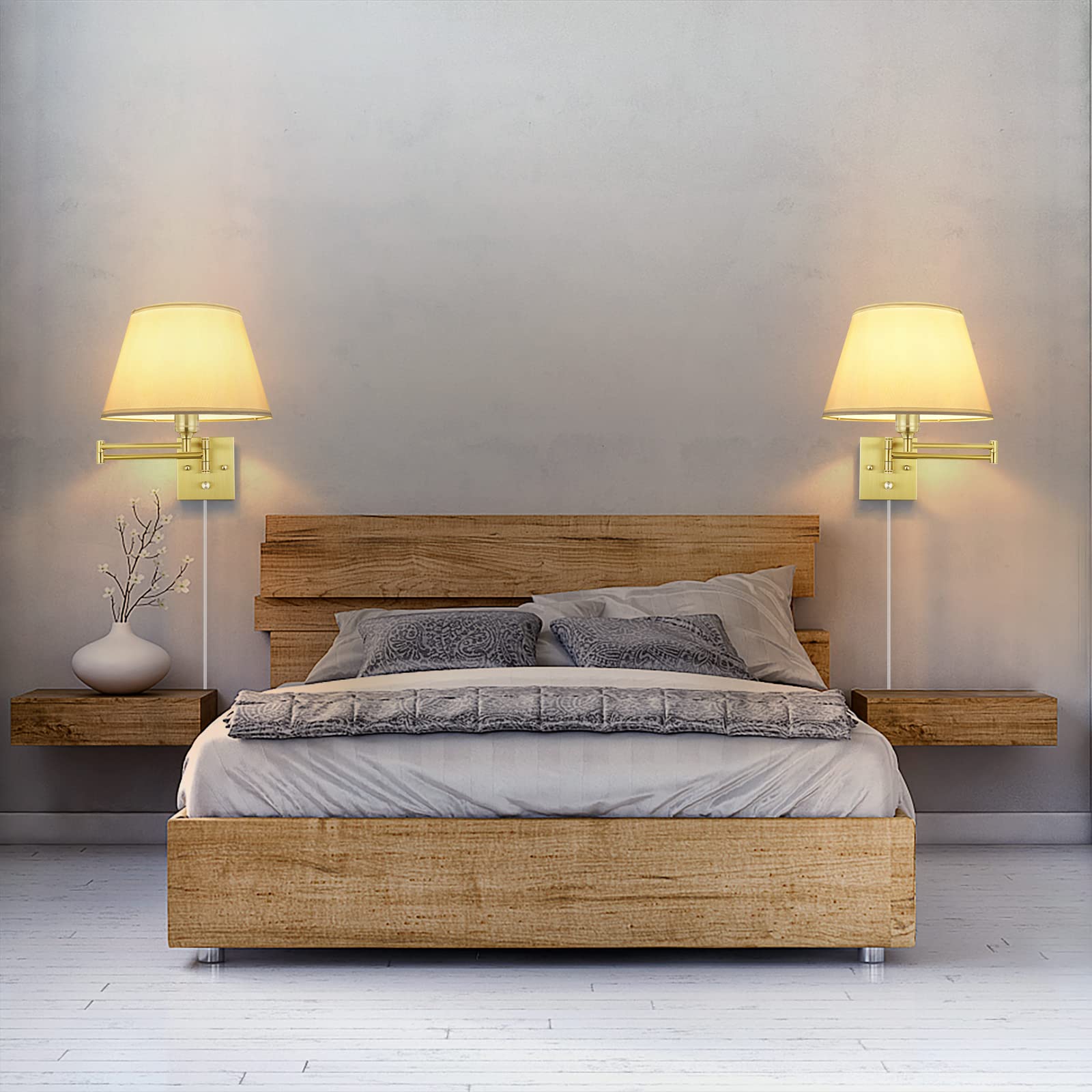 Hardwire or plug-in options suit both rentals and renovations.