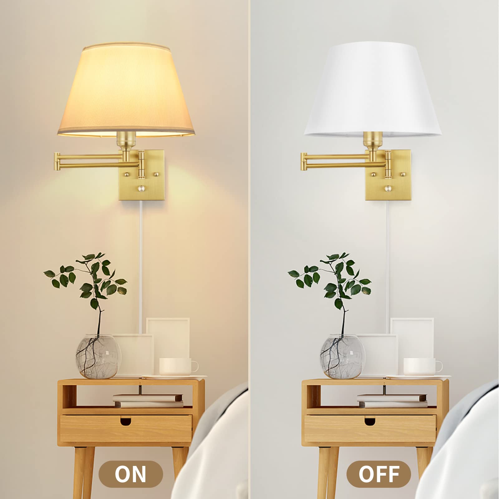 LED bulbs included deliver warm 2700K, flicker-free illumination.