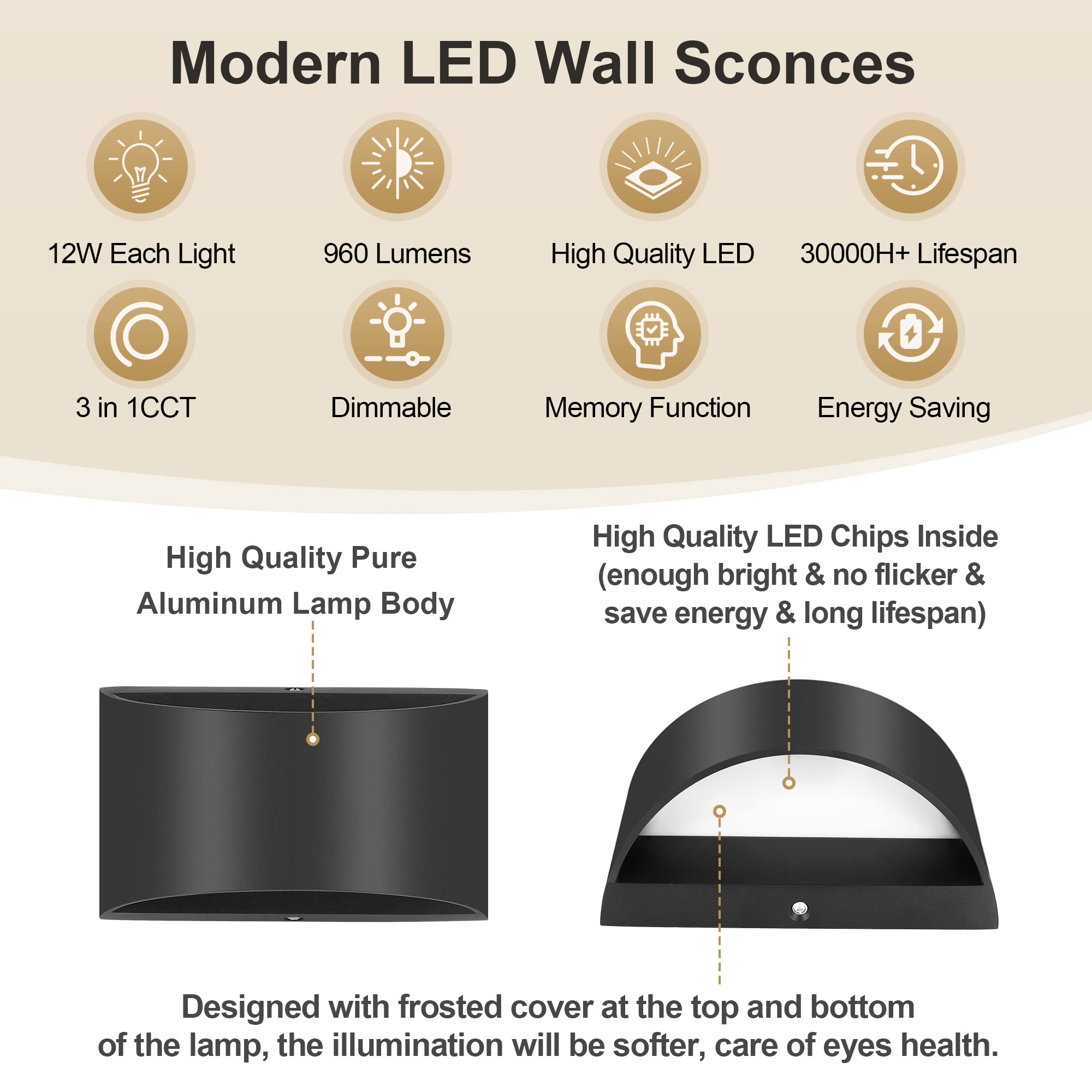 TRLIFE corner wall sconce as a subtle accent light