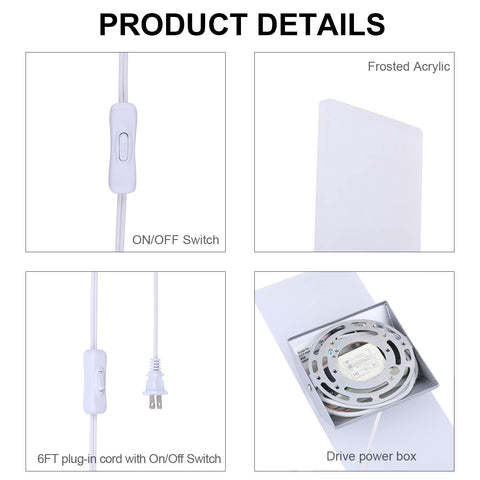 TRLIFE slim, low-profile light ideal for bedrooms, hallways, and stairs.