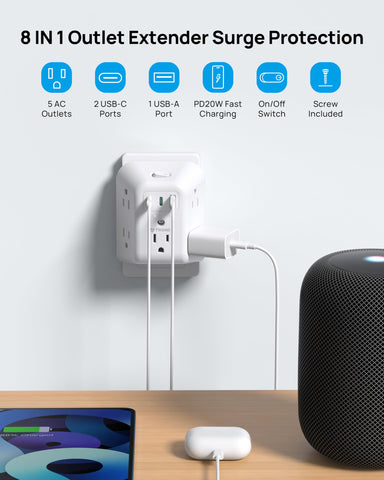 TROND 2 USB-C ports offer fast charging for phones and laptops