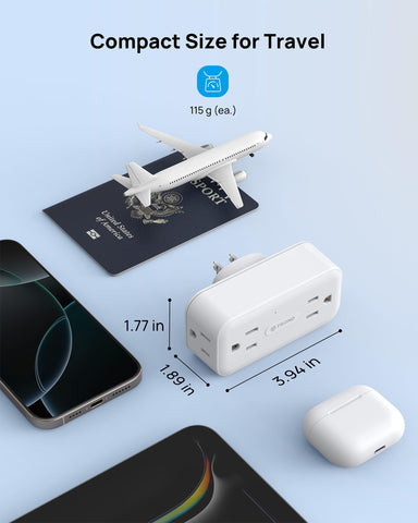 TROND 360 with 900J surge protection safeguarding connected devices.