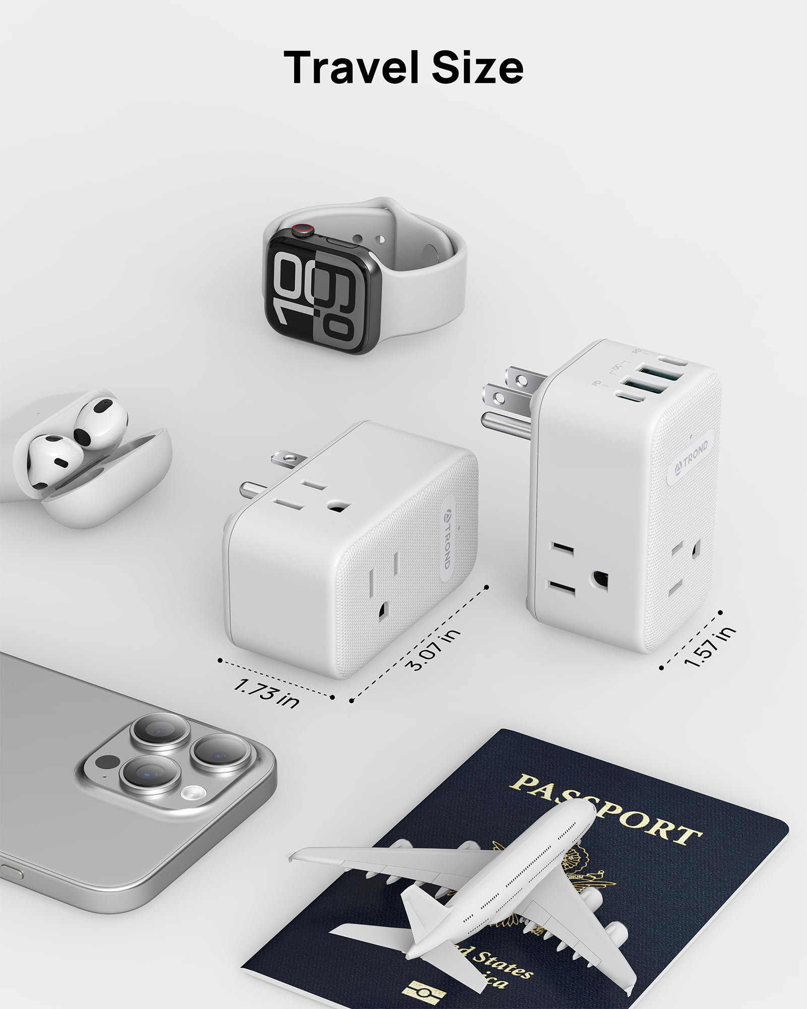 TROND-7-device-charging-hub for home, travel, and dorms.