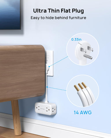 TROND 900J surge protector guards devices from spikes and surges