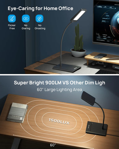TROND Desk Lamp color modes for work, reading, and relaxing