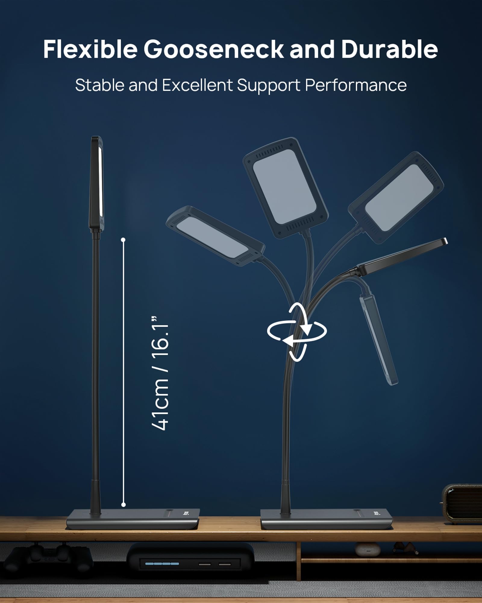 TROND Desk Lamp long lifespan supports daily use for years