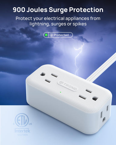 TROND flame-retardant housing supports safe high-power usage.