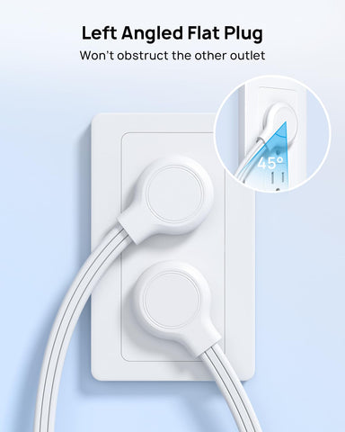 TROND flat cable runs along baseboard for neat, clutter-free rooms.