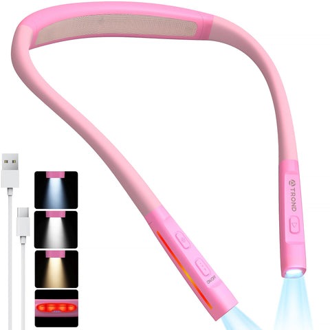 TROND LED Neck Reading Light ready for bedside setup and cozy reading