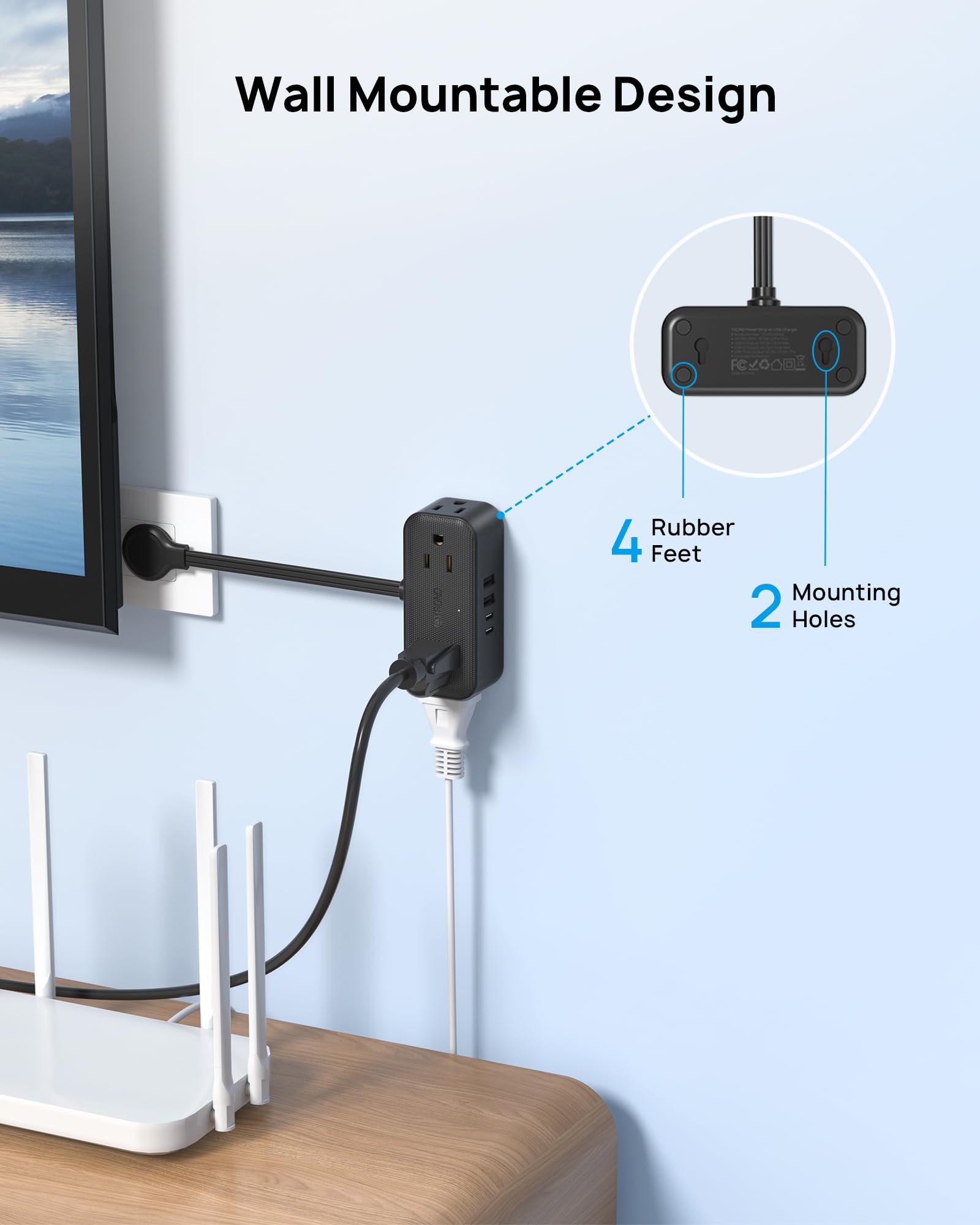 TROND cruise-approved extender simplifies cabin use.