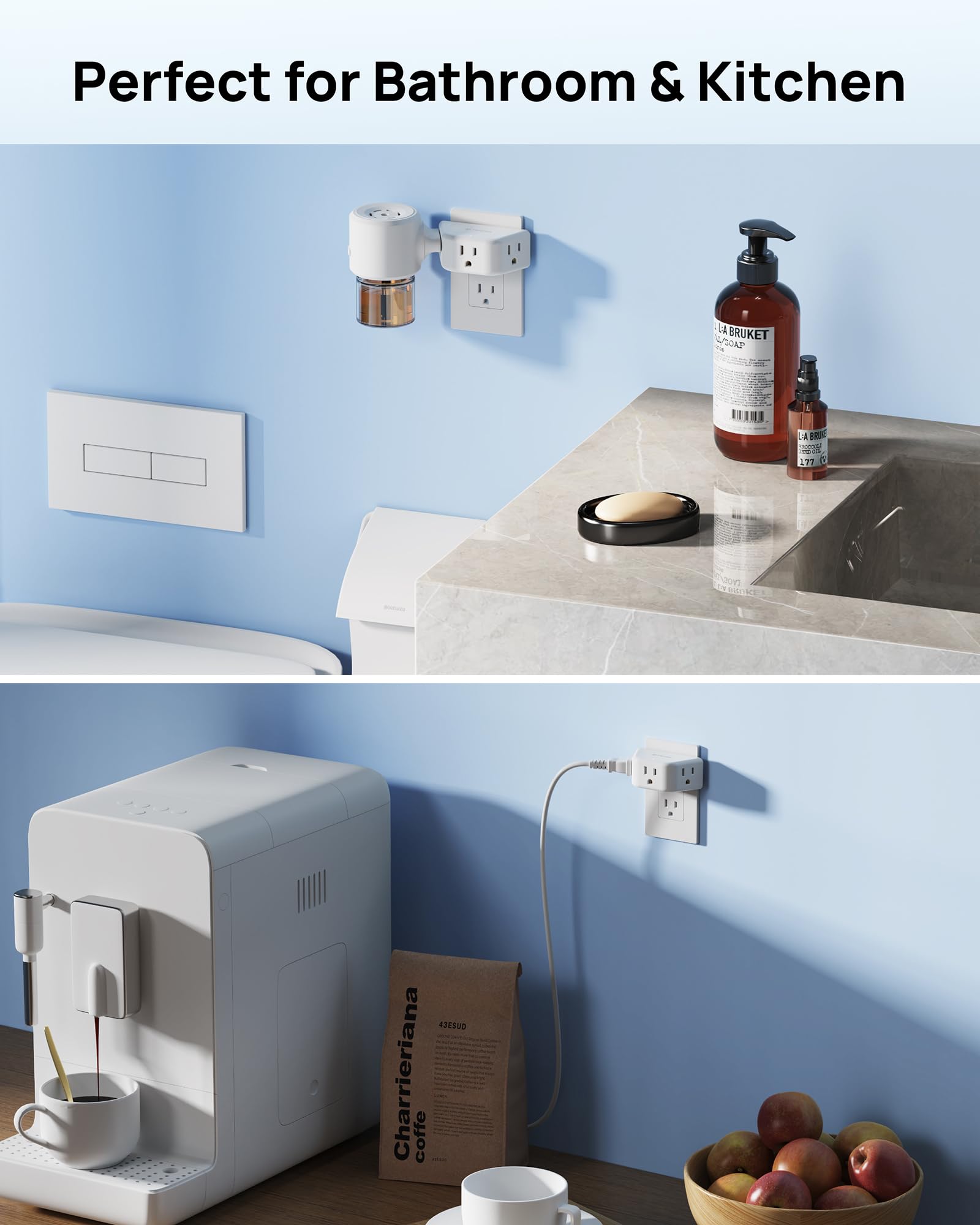 TROND versatile use in dorms and offices for organized charging