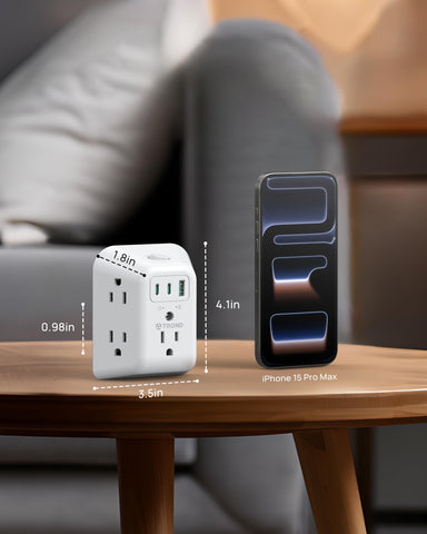 TROND screw-port secures the extender to the plug for stability