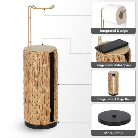 Trongee three-roll capacity simplifies quick replacements during chores