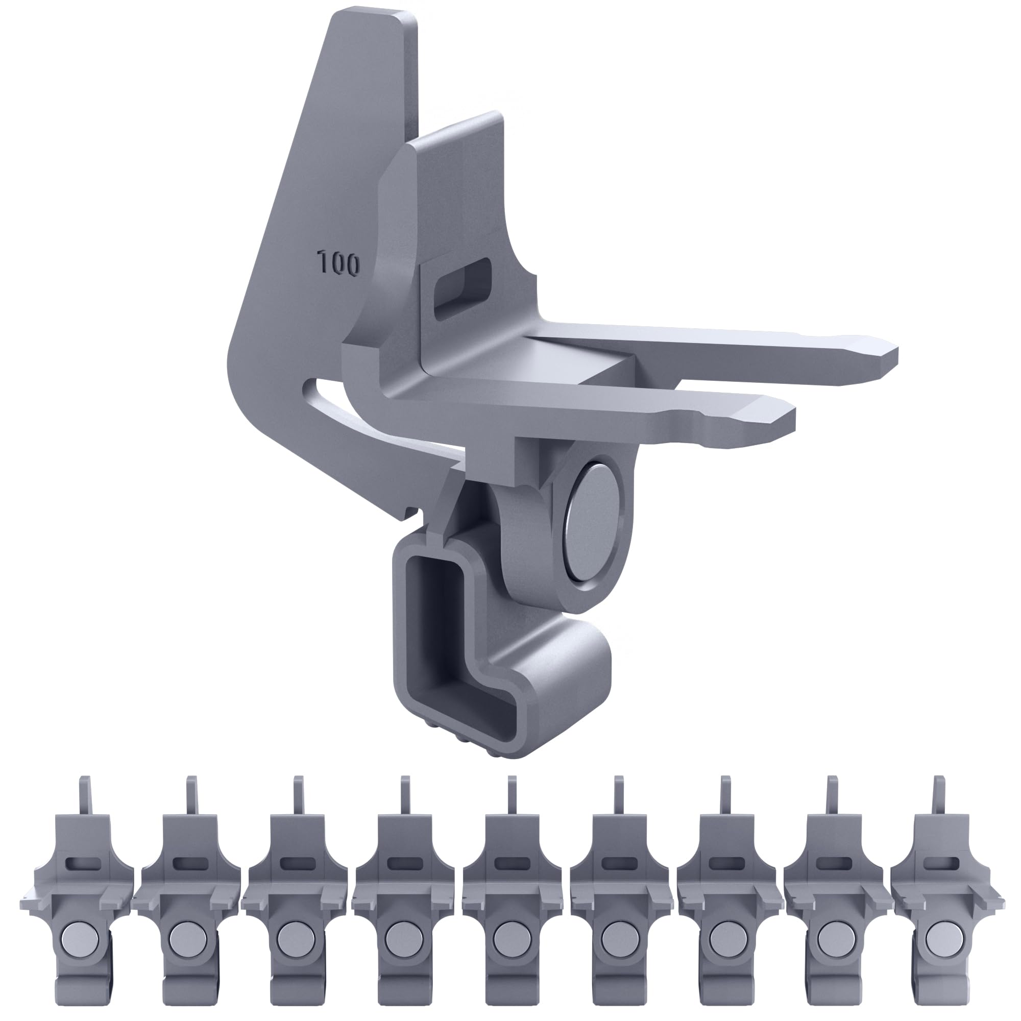 TROPEK screwdriver bracket on panel provides quick access to essential tools.