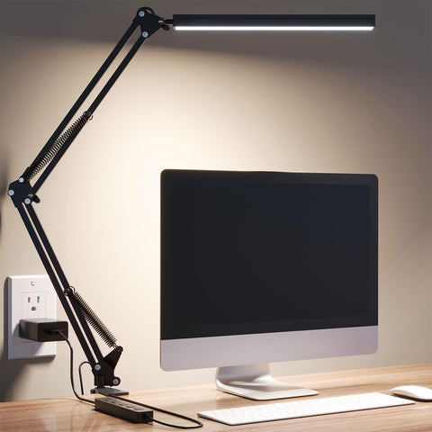 TROPICALTREE desk lamp includes USB adapter for easy setup