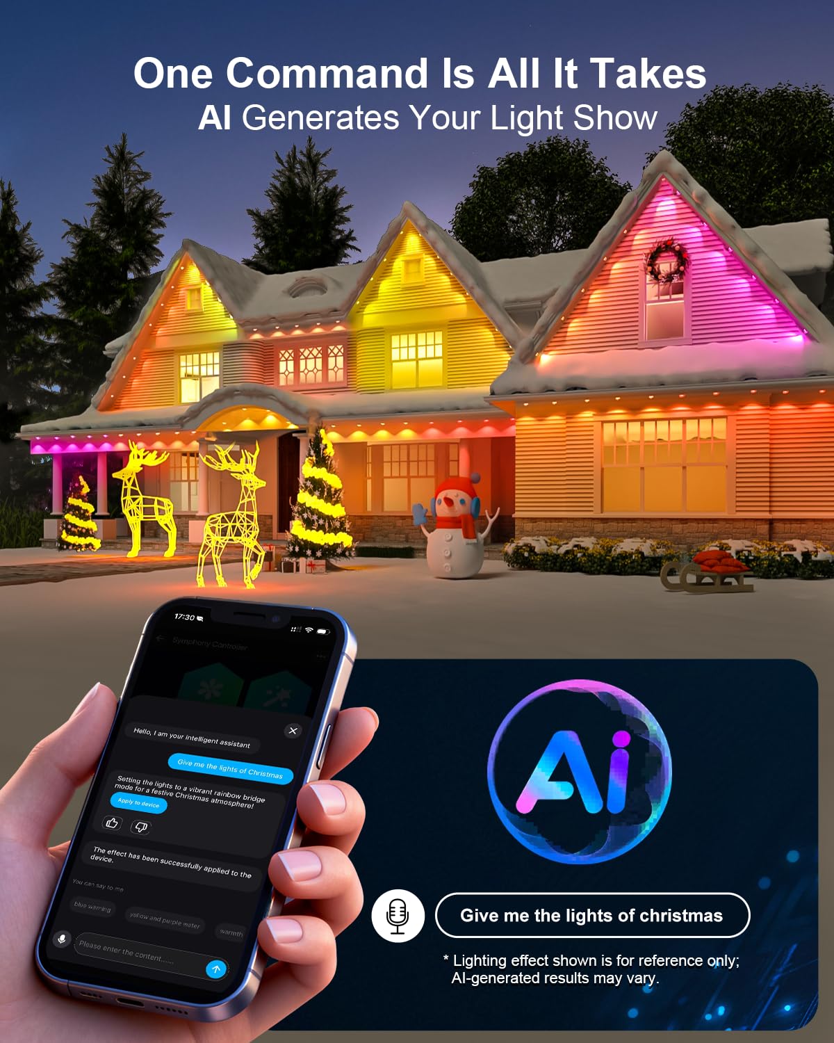 Tropwellhouse Permanent Outdoor Light Pro app control interface for remote lighting