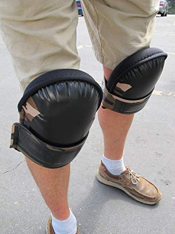 Troxell USA kneepads are washable and ready for repeated use.