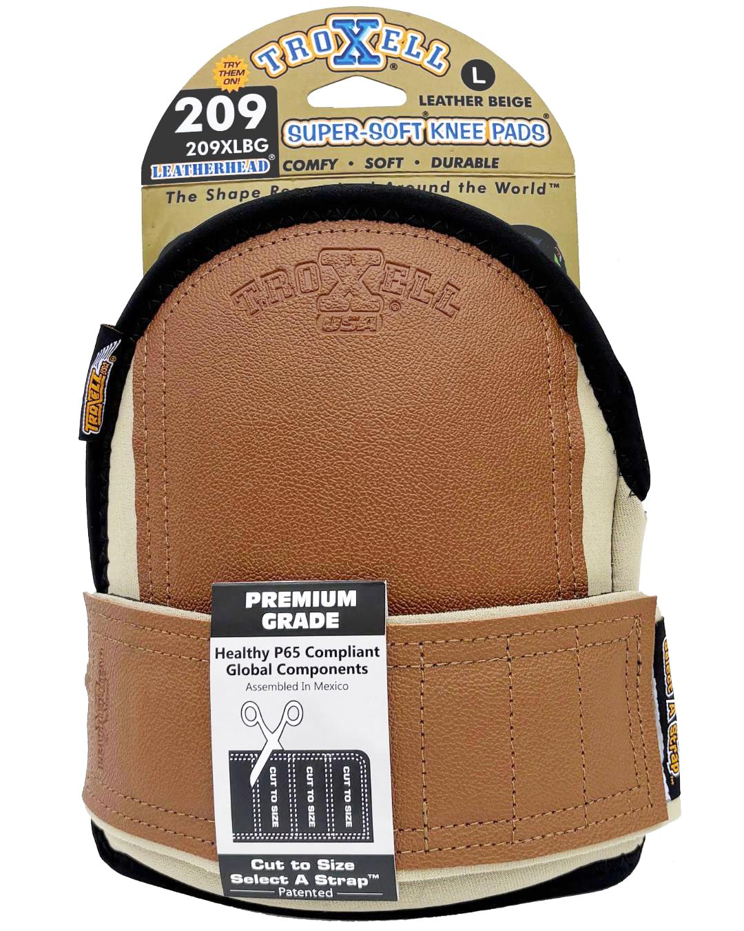 Close-up of premium foam cushion delivering ultra-soft knee padding.
