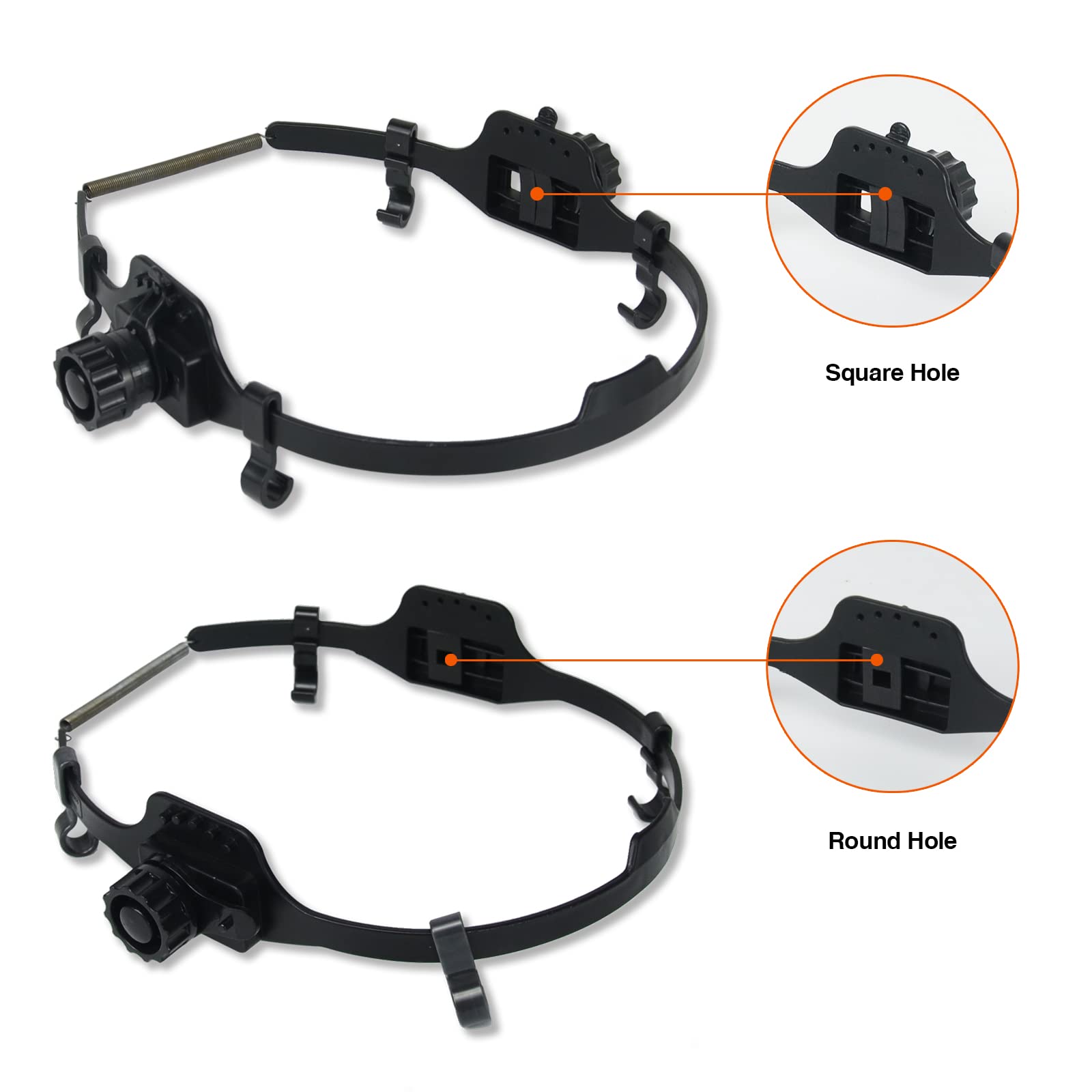 TRQWH universal compatibility supports most welding helmets in a single setup.
