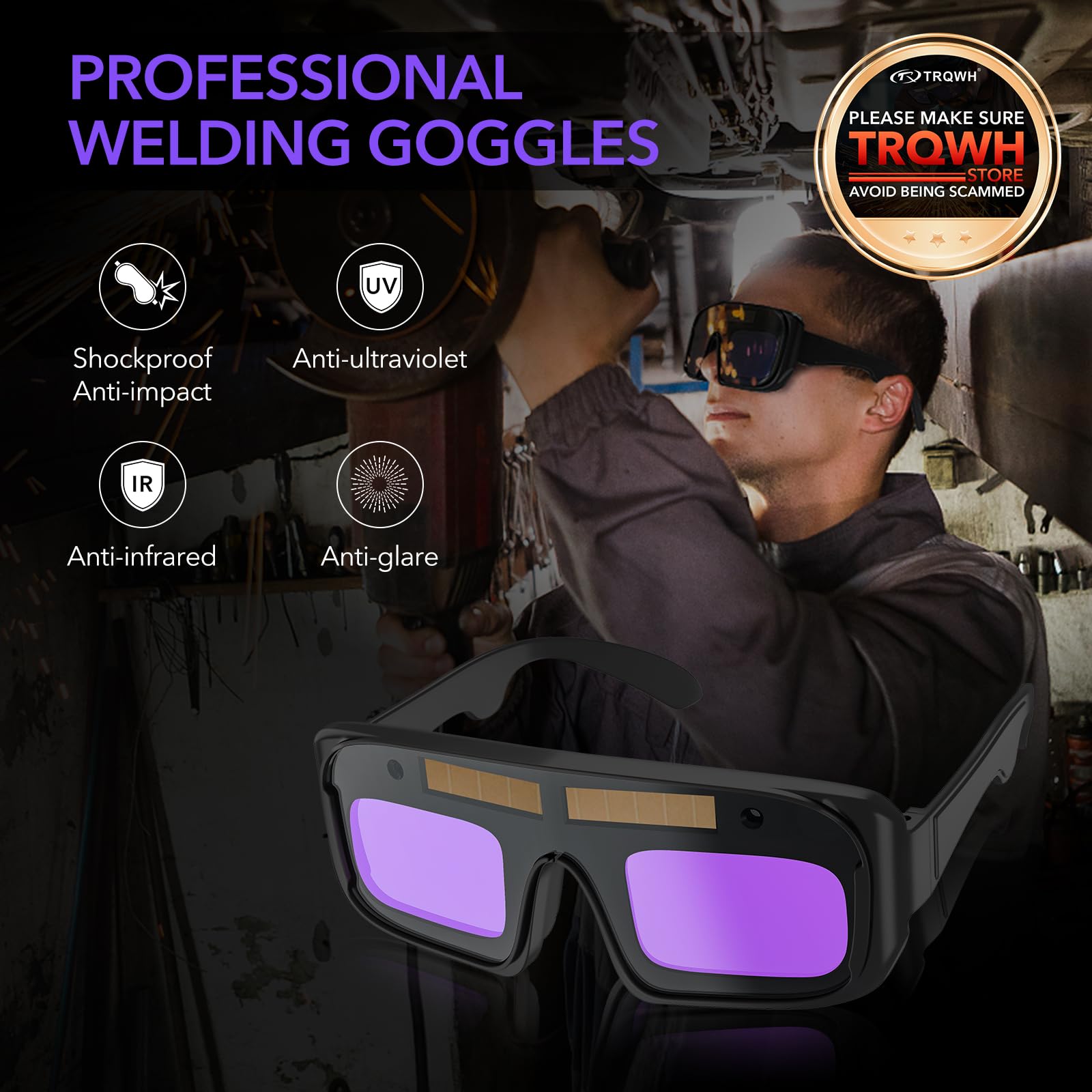 TRQWH wide field of view improves detail and awareness.