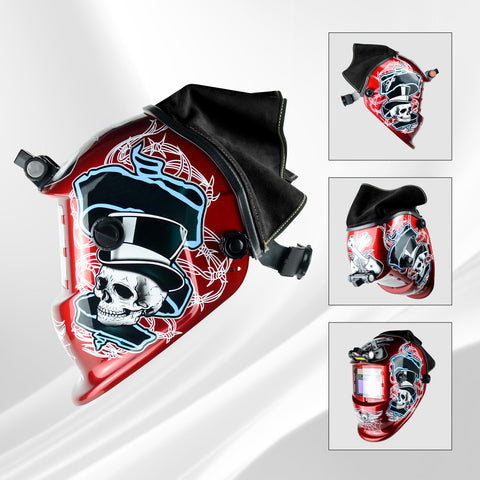 TRQWH bib cover compatible with most welding helmets for versatile use