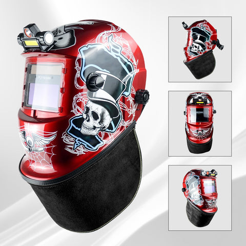 TRQWH bib cover spatter shield protects neck from hot splashes during welding