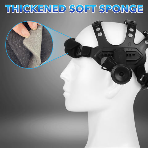TRQWH welding helmet headgear adjustable knob enabling quick tension tweaks